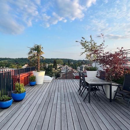 Grosszuegiges Dachterrassen-Appartment Mit Klimaanlage Und Wunderbarem Ausblick Viena Exterior foto