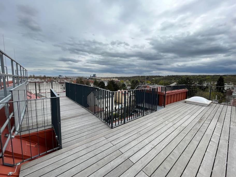 Grosszuegiges Dachterrassen-Appartment Mit Klimaanlage Und Wunderbarem Ausblick Viena Exterior foto