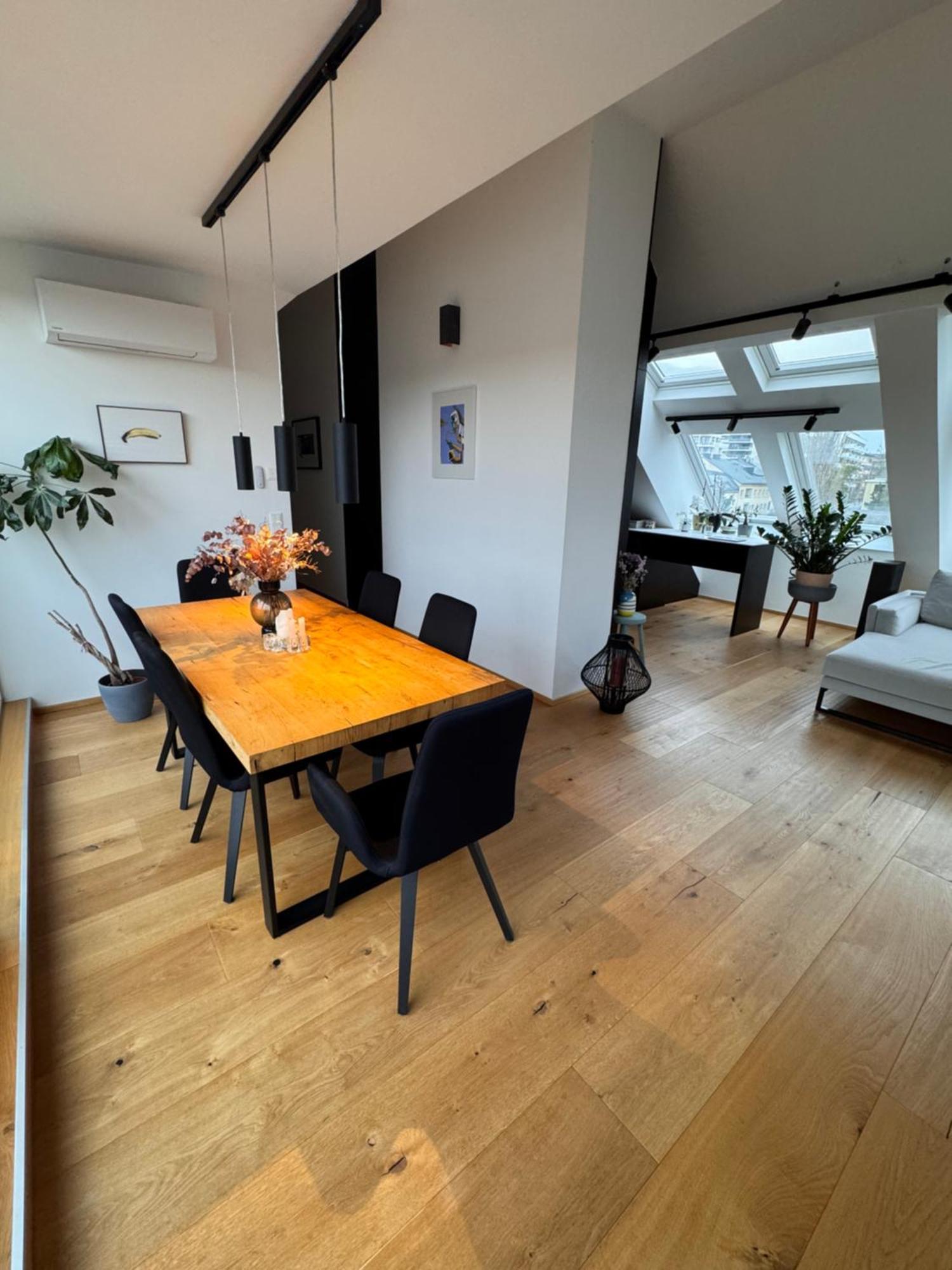 Grosszuegiges Dachterrassen-Appartment Mit Klimaanlage Und Wunderbarem Ausblick Viena Exterior foto